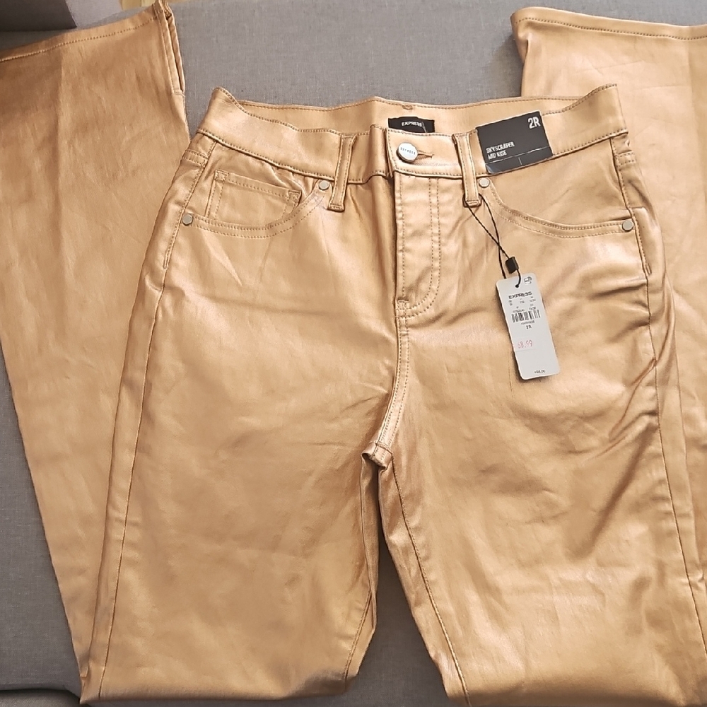 COPPER Metallic Jeans